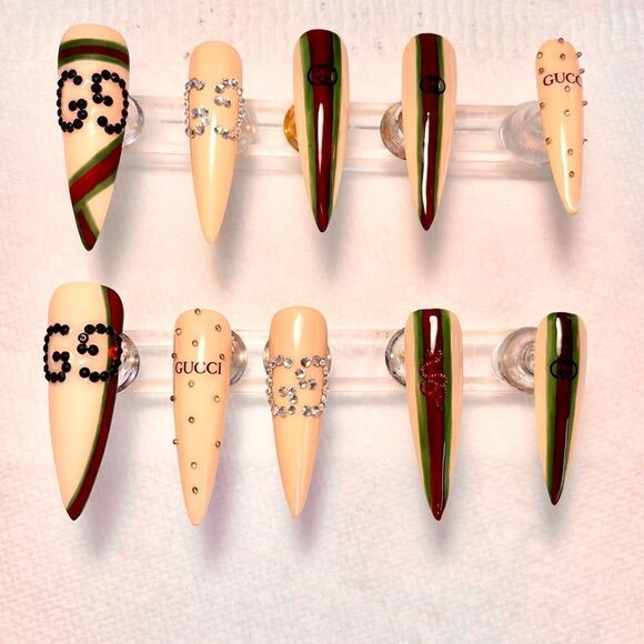 LIMITED EDITION gel pressons - Picture 8 of 11